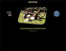 Tablet Screenshot of lagotto-romagnolo.ch
